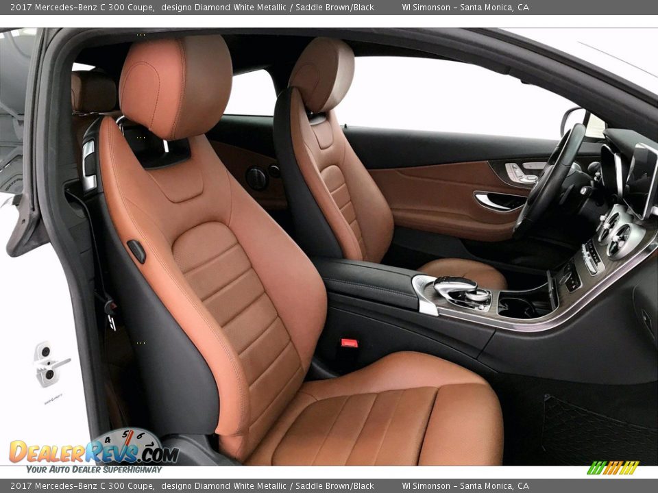 Front Seat of 2017 Mercedes-Benz C 300 Coupe Photo #6