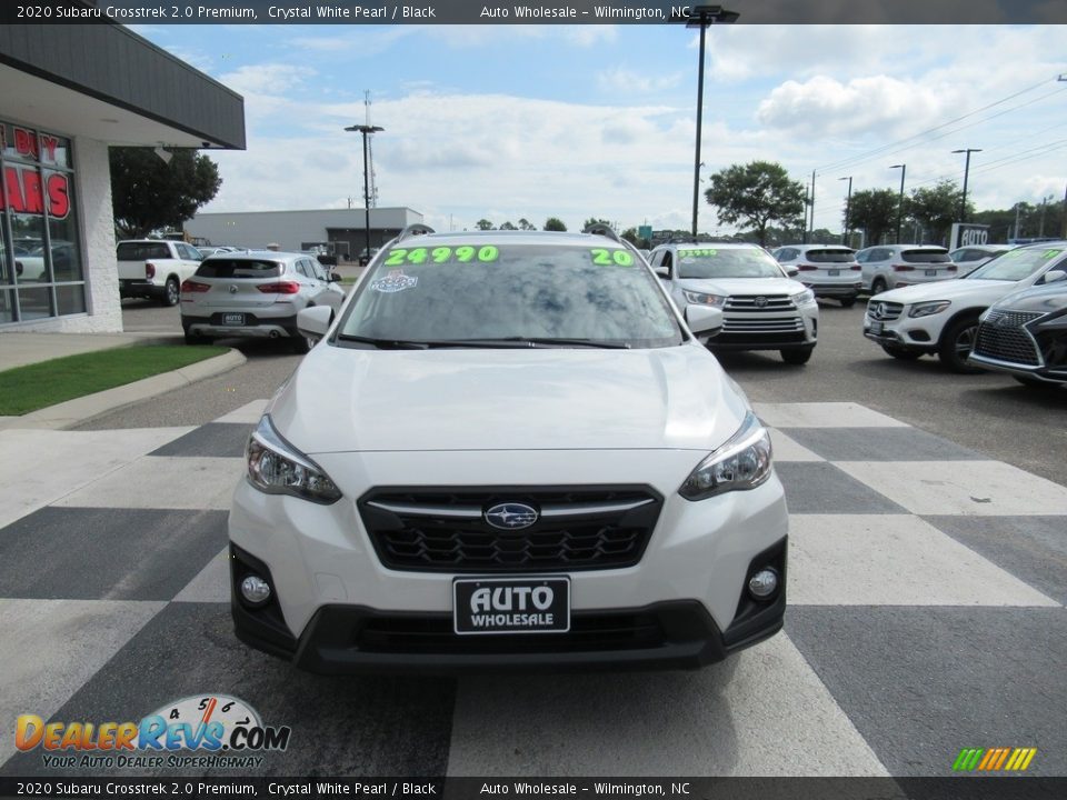 2020 Subaru Crosstrek 2.0 Premium Crystal White Pearl / Black Photo #2