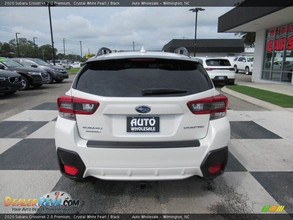 2020 Subaru Crosstrek 2.0 Premium Crystal White Pearl / Black Photo #4