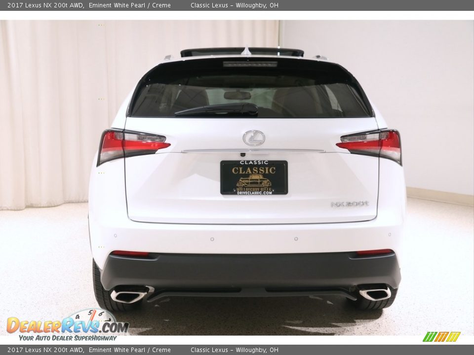 2017 Lexus NX 200t AWD Eminent White Pearl / Creme Photo #20