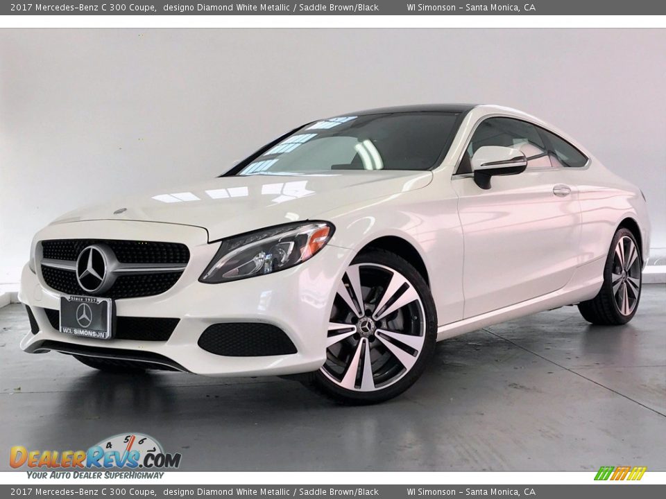 Front 3/4 View of 2017 Mercedes-Benz C 300 Coupe Photo #12