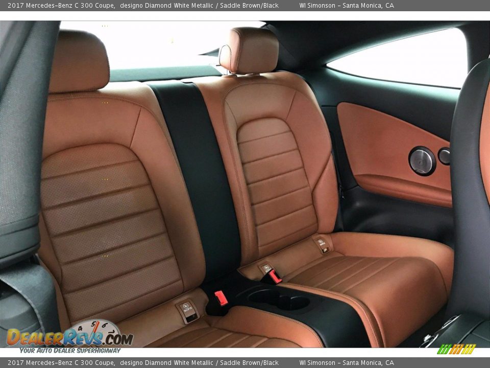 Rear Seat of 2017 Mercedes-Benz C 300 Coupe Photo #13