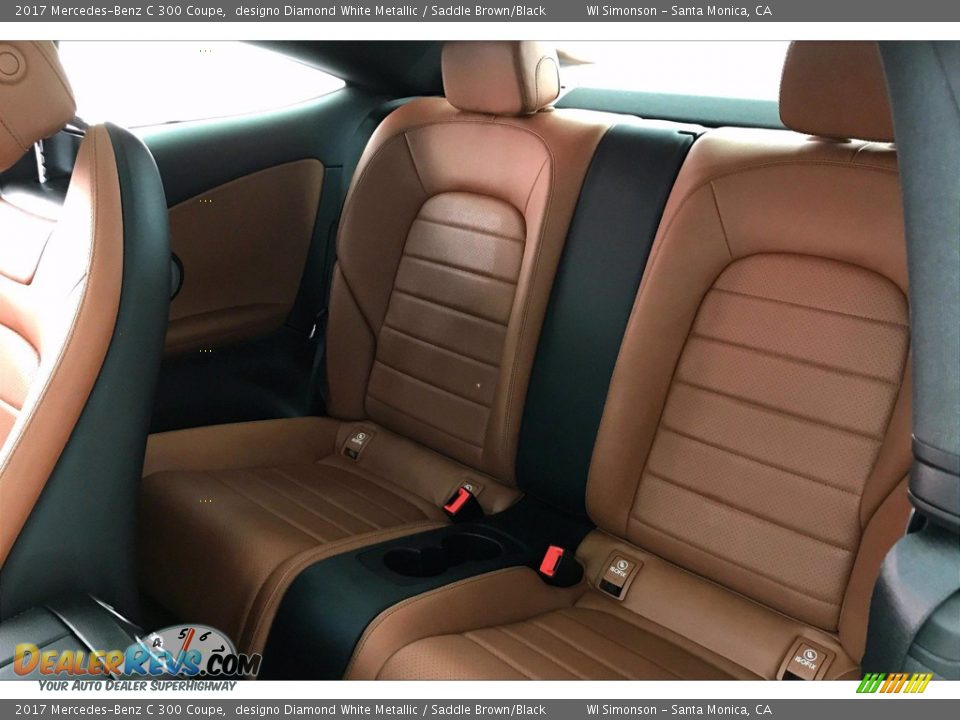 Rear Seat of 2017 Mercedes-Benz C 300 Coupe Photo #15