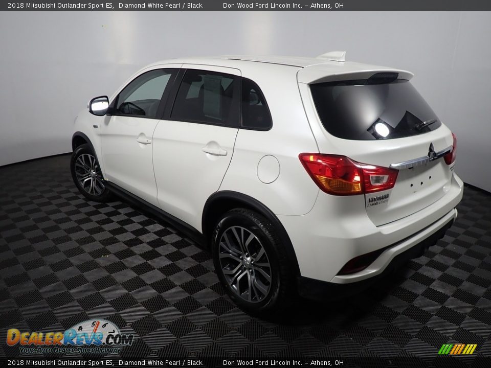 2018 Mitsubishi Outlander Sport ES Diamond White Pearl / Black Photo #5