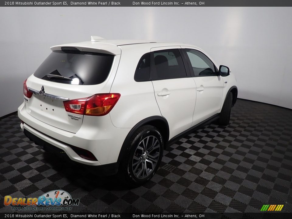2018 Mitsubishi Outlander Sport ES Diamond White Pearl / Black Photo #6