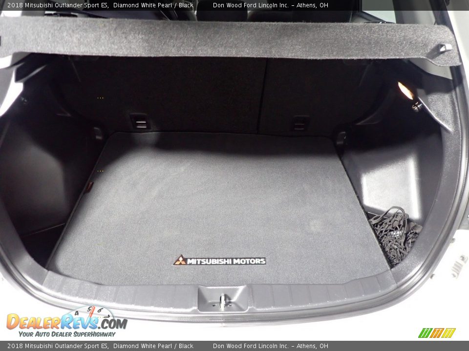 2018 Mitsubishi Outlander Sport ES Diamond White Pearl / Black Photo #11