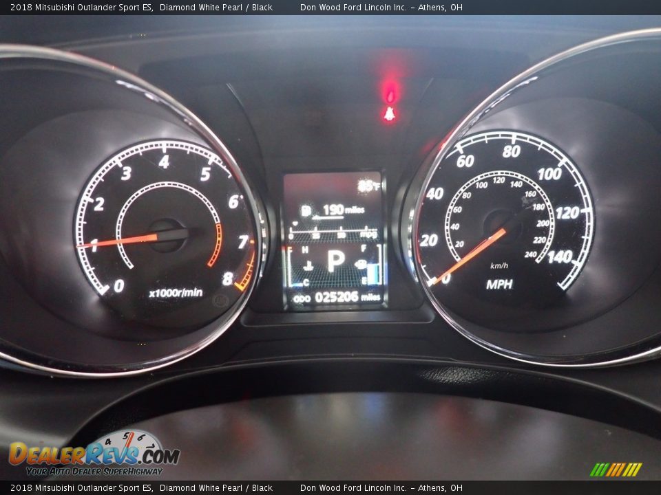 2018 Mitsubishi Outlander Sport ES Diamond White Pearl / Black Photo #13
