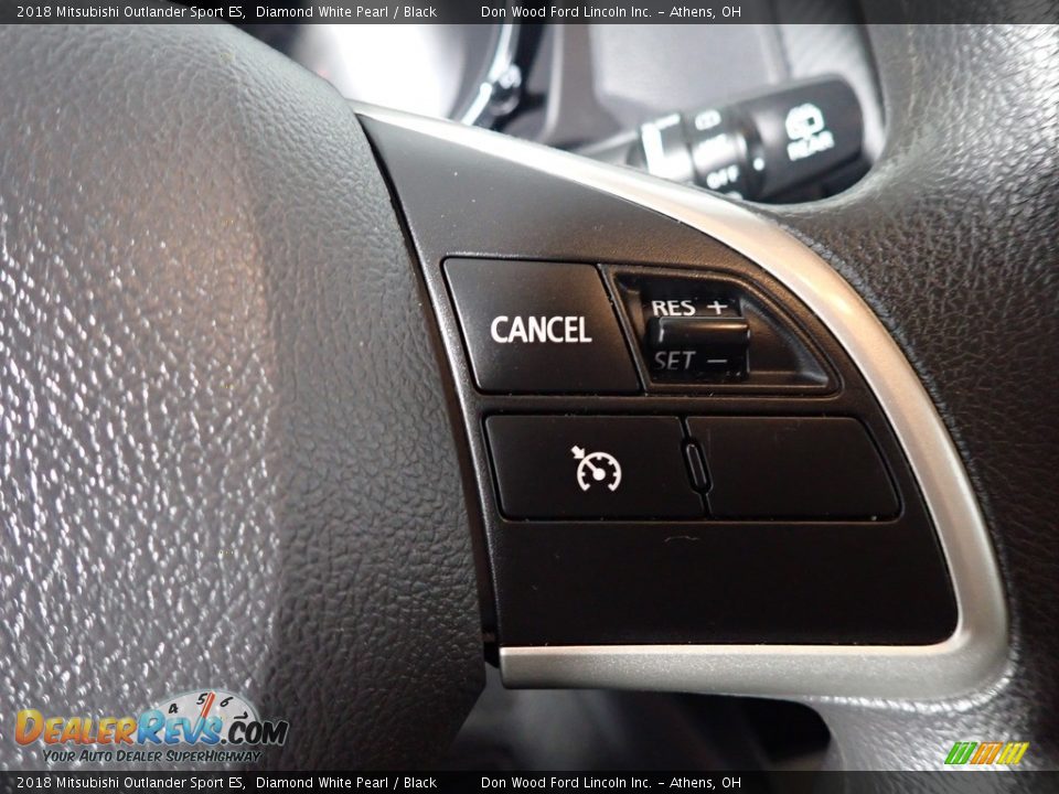 2018 Mitsubishi Outlander Sport ES Diamond White Pearl / Black Photo #15