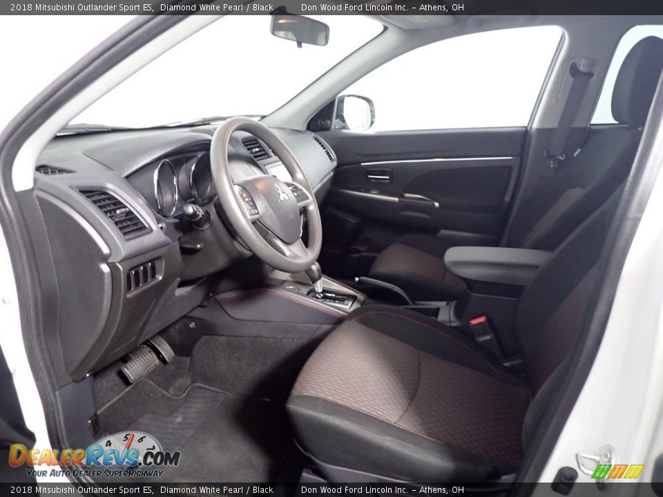 2018 Mitsubishi Outlander Sport ES Diamond White Pearl / Black Photo #22