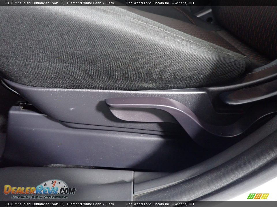 2018 Mitsubishi Outlander Sport ES Diamond White Pearl / Black Photo #23