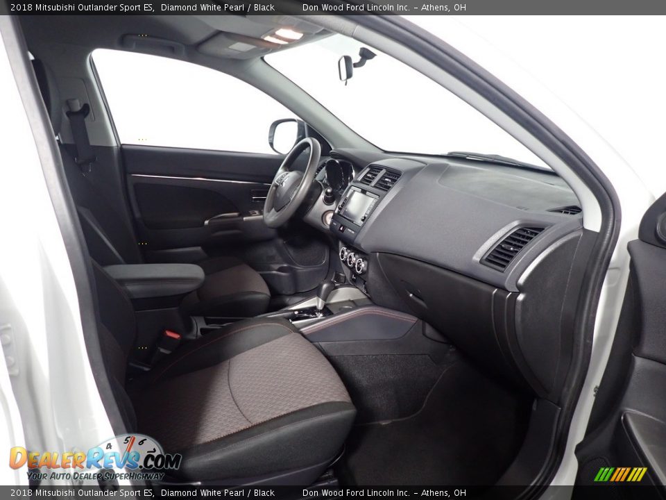 2018 Mitsubishi Outlander Sport ES Diamond White Pearl / Black Photo #25