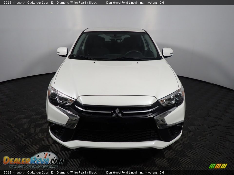 2018 Mitsubishi Outlander Sport ES Diamond White Pearl / Black Photo #30