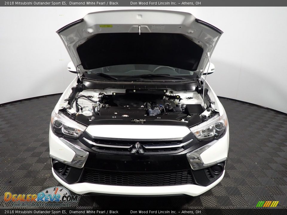 2018 Mitsubishi Outlander Sport ES Diamond White Pearl / Black Photo #31