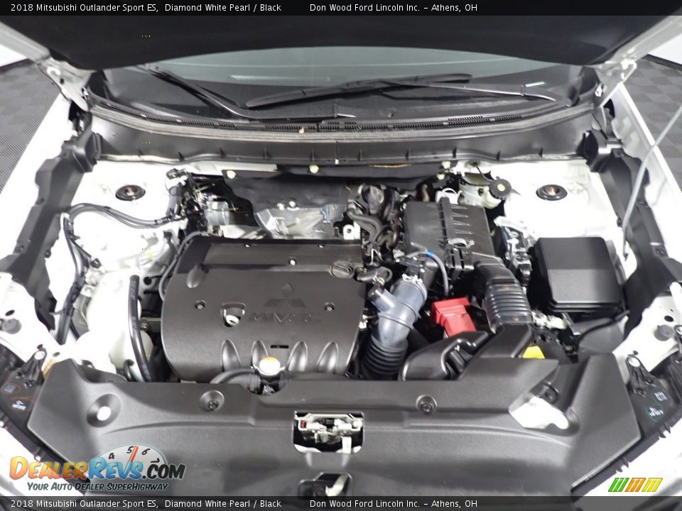 2018 Mitsubishi Outlander Sport ES Diamond White Pearl / Black Photo #32