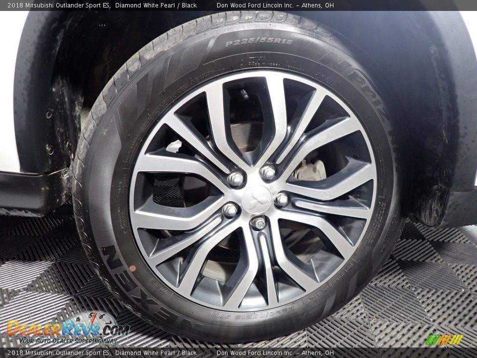 2018 Mitsubishi Outlander Sport ES Diamond White Pearl / Black Photo #33