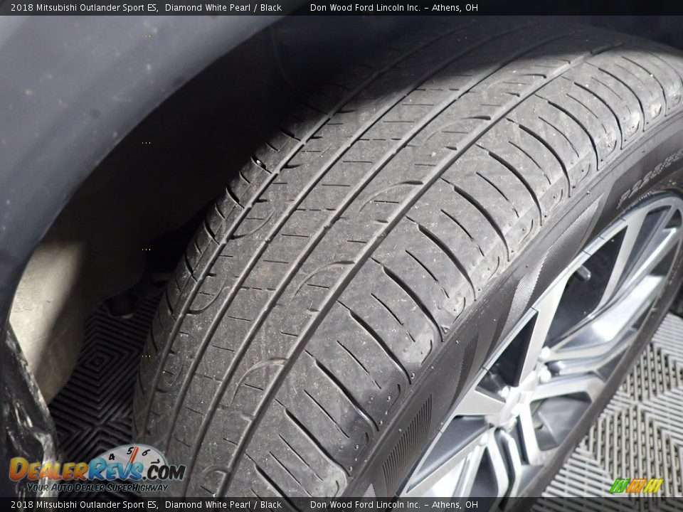 2018 Mitsubishi Outlander Sport ES Diamond White Pearl / Black Photo #34