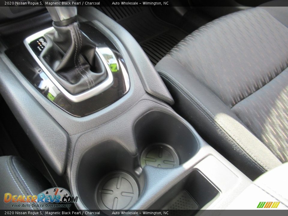 2020 Nissan Rogue S Magnetic Black Pearl / Charcoal Photo #19