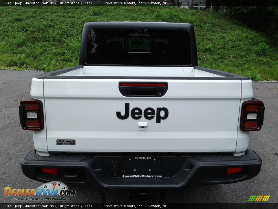 2020 Jeep Gladiator Sport 4x4 Bright White / Black Photo #7