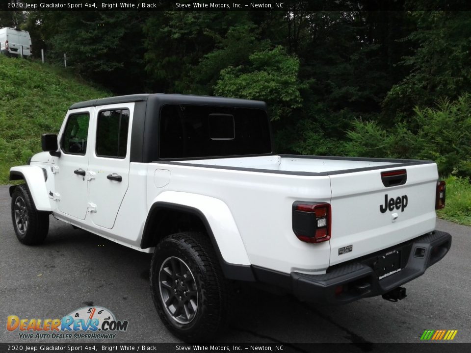 2020 Jeep Gladiator Sport 4x4 Bright White / Black Photo #9