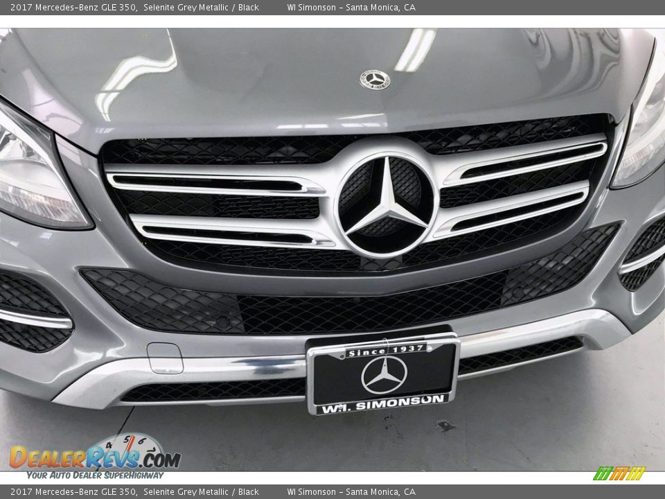 2017 Mercedes-Benz GLE 350 Selenite Grey Metallic / Black Photo #33