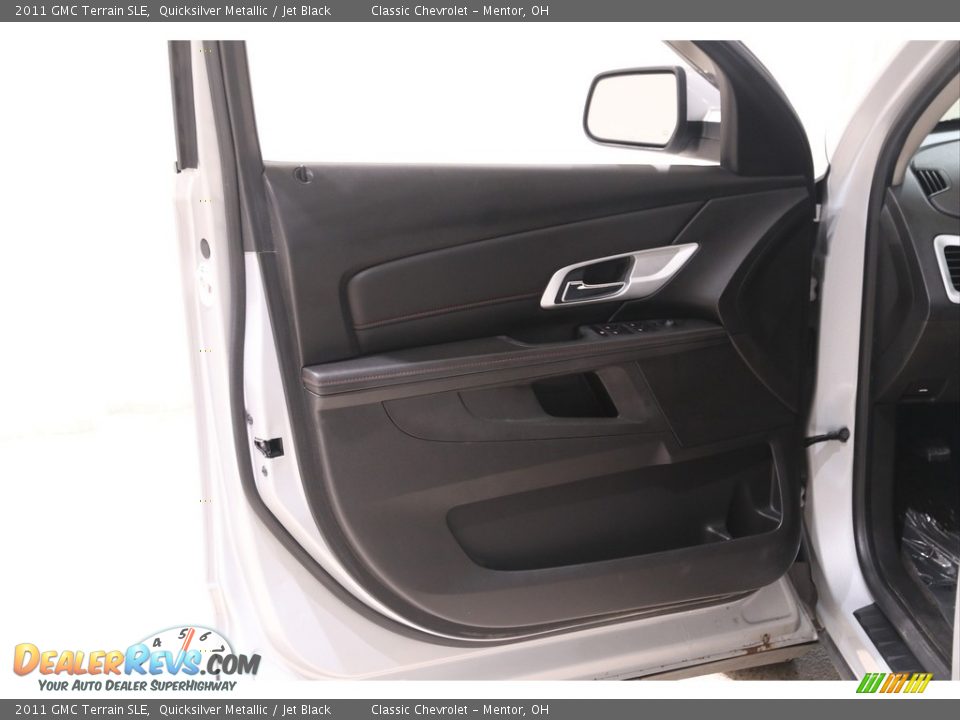 2011 GMC Terrain SLE Quicksilver Metallic / Jet Black Photo #4