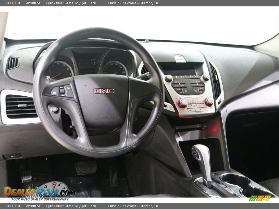 2011 GMC Terrain SLE Quicksilver Metallic / Jet Black Photo #6