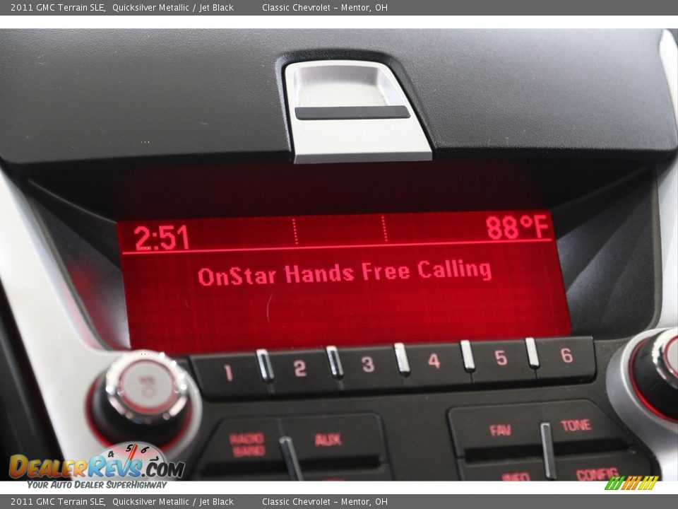 2011 GMC Terrain SLE Quicksilver Metallic / Jet Black Photo #10