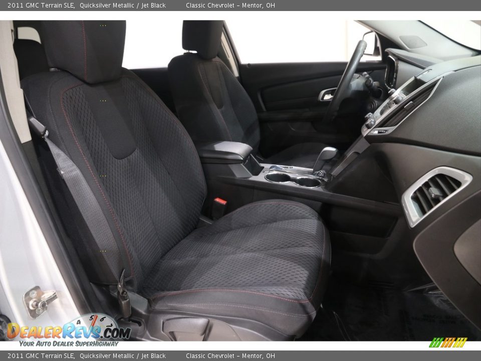 2011 GMC Terrain SLE Quicksilver Metallic / Jet Black Photo #12