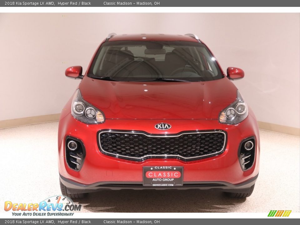 2018 Kia Sportage LX AWD Hyper Red / Black Photo #2