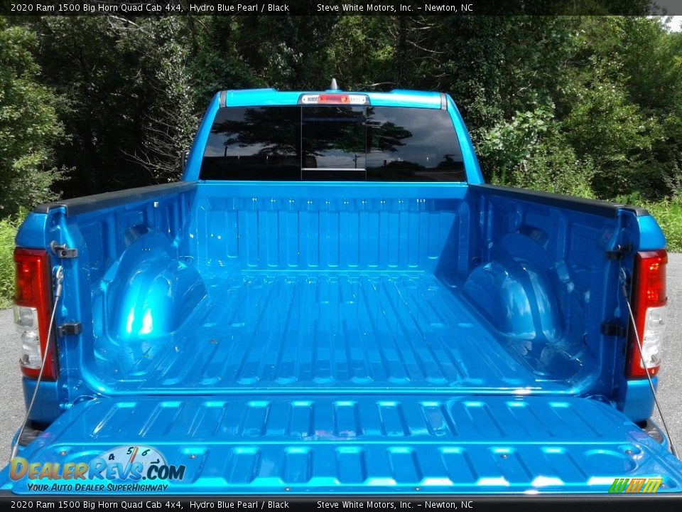 2020 Ram 1500 Big Horn Quad Cab 4x4 Hydro Blue Pearl / Black Photo #8