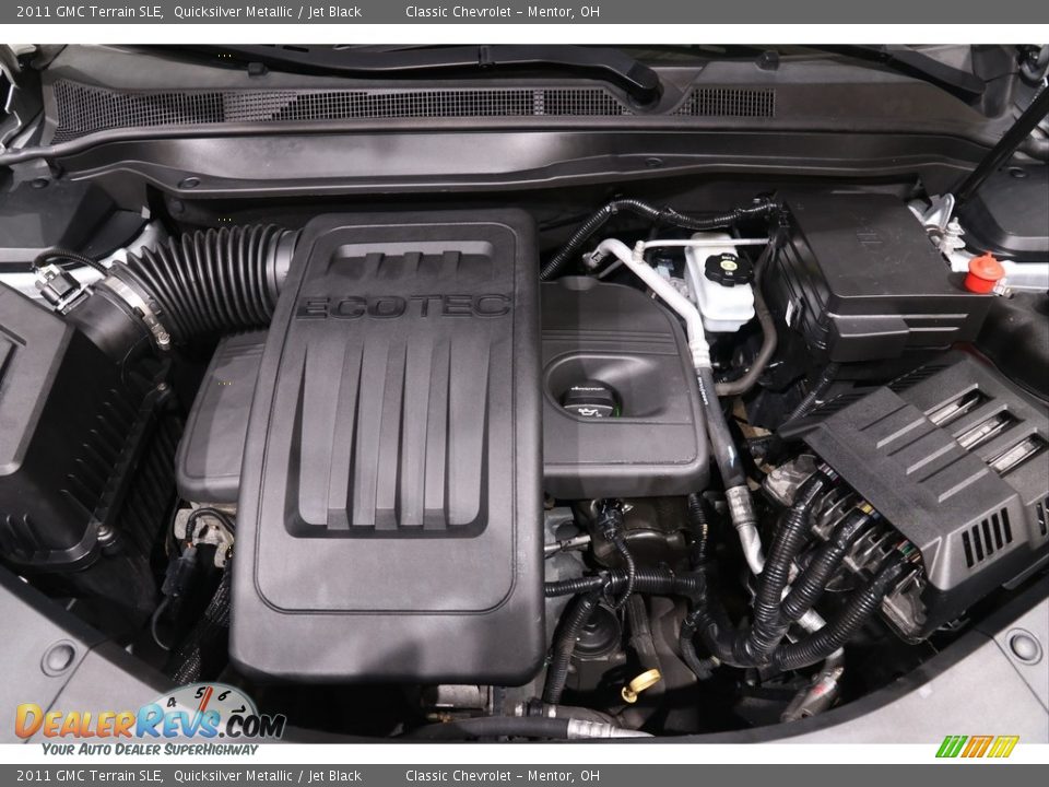 2011 GMC Terrain SLE Quicksilver Metallic / Jet Black Photo #16