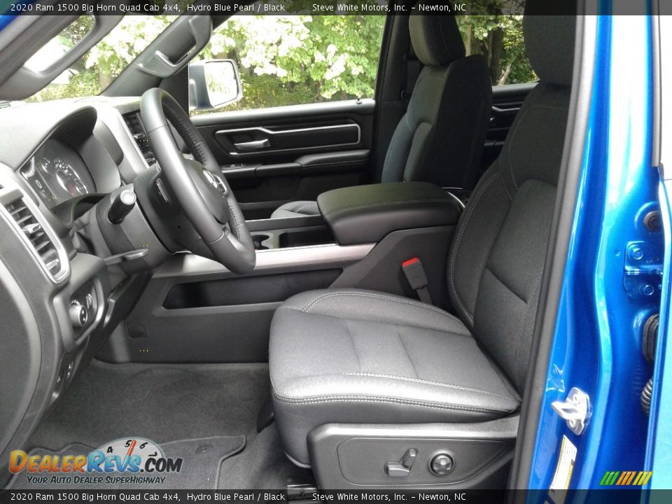 2020 Ram 1500 Big Horn Quad Cab 4x4 Hydro Blue Pearl / Black Photo #11