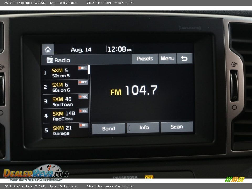 2018 Kia Sportage LX AWD Hyper Red / Black Photo #10