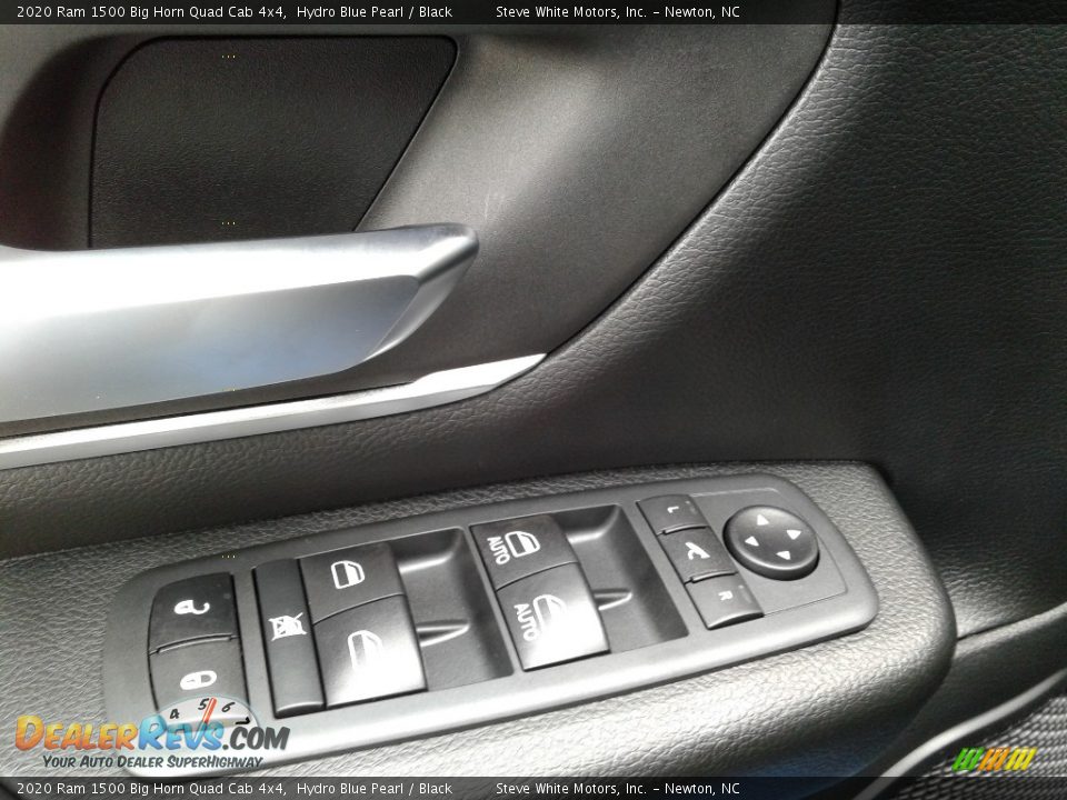 2020 Ram 1500 Big Horn Quad Cab 4x4 Hydro Blue Pearl / Black Photo #13