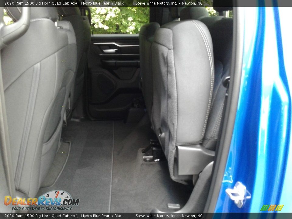 2020 Ram 1500 Big Horn Quad Cab 4x4 Hydro Blue Pearl / Black Photo #14