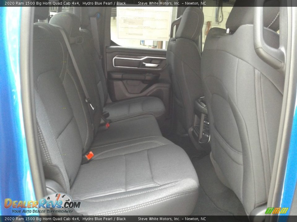 2020 Ram 1500 Big Horn Quad Cab 4x4 Hydro Blue Pearl / Black Photo #15