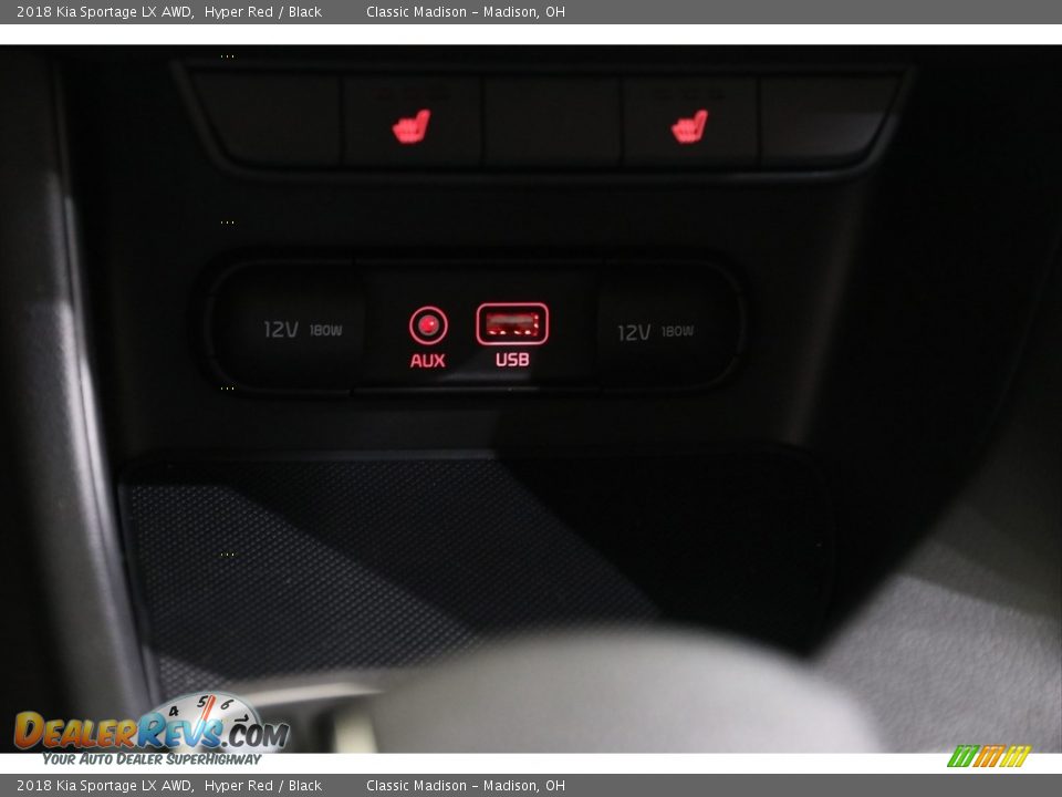 2018 Kia Sportage LX AWD Hyper Red / Black Photo #14