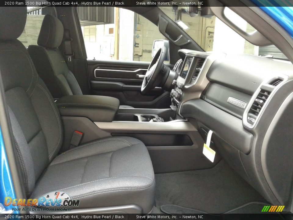 2020 Ram 1500 Big Horn Quad Cab 4x4 Hydro Blue Pearl / Black Photo #16