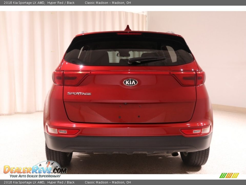 2018 Kia Sportage LX AWD Hyper Red / Black Photo #19