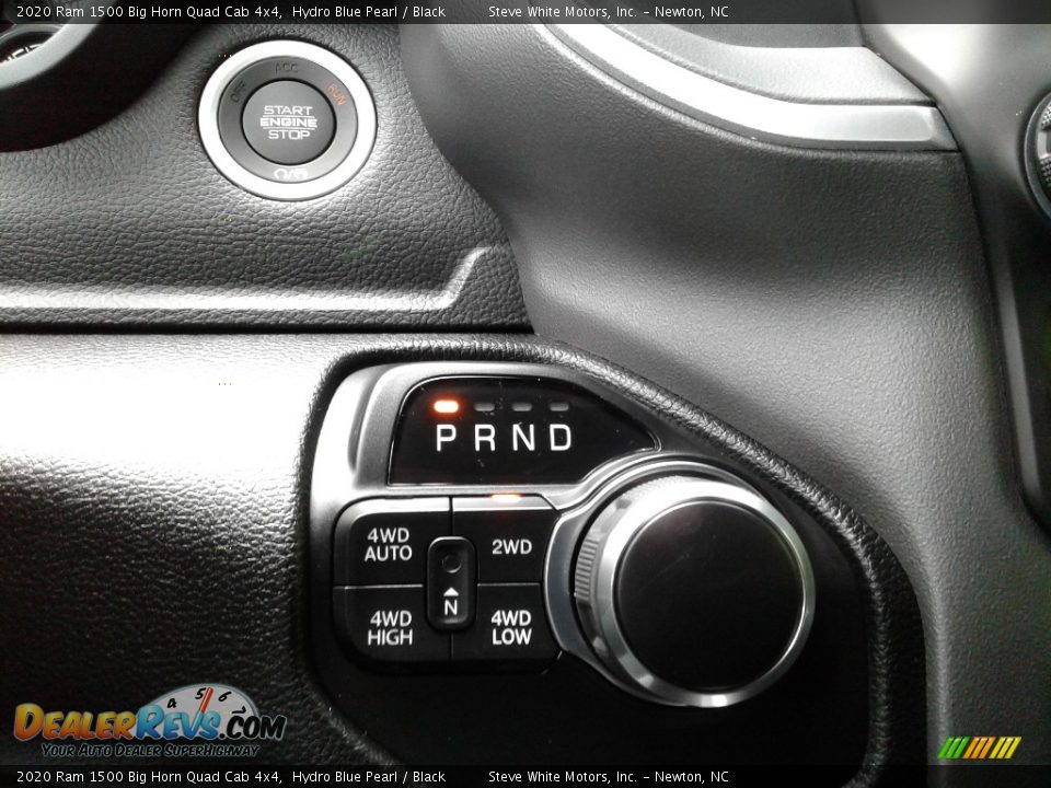 2020 Ram 1500 Big Horn Quad Cab 4x4 Hydro Blue Pearl / Black Photo #21