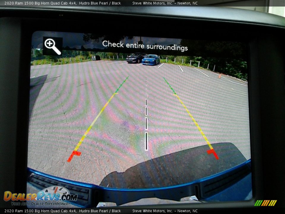 2020 Ram 1500 Big Horn Quad Cab 4x4 Hydro Blue Pearl / Black Photo #23