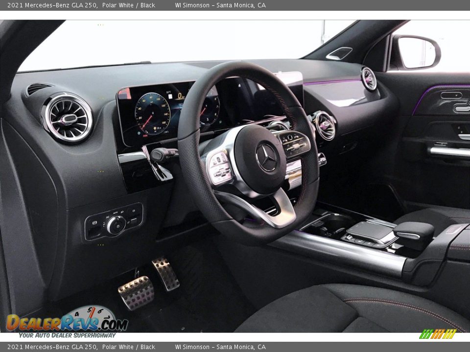 2021 Mercedes-Benz GLA 250 Polar White / Black Photo #4