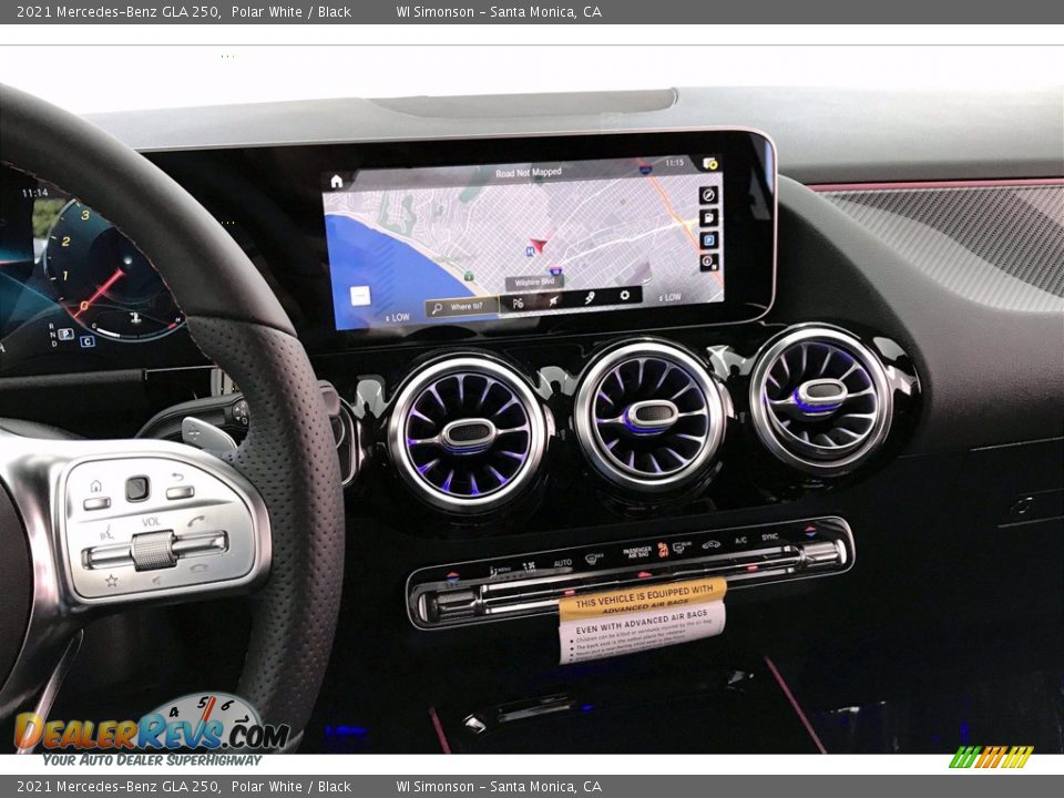 2021 Mercedes-Benz GLA 250 Polar White / Black Photo #6