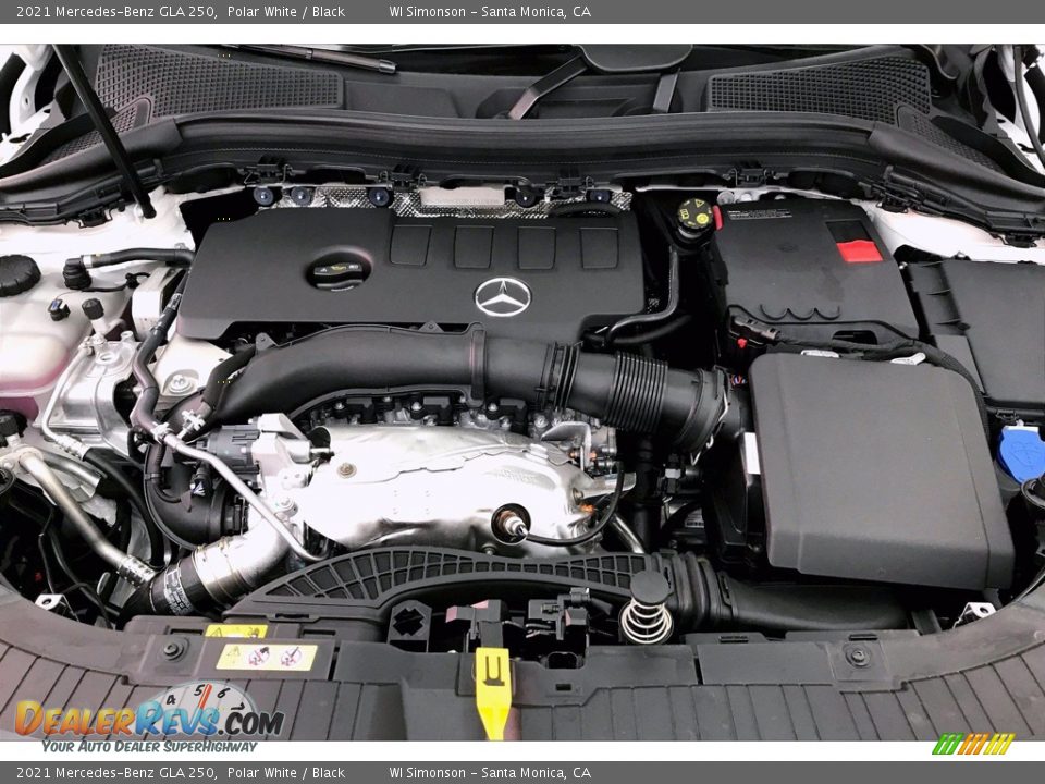2021 Mercedes-Benz GLA 250 Polar White / Black Photo #8