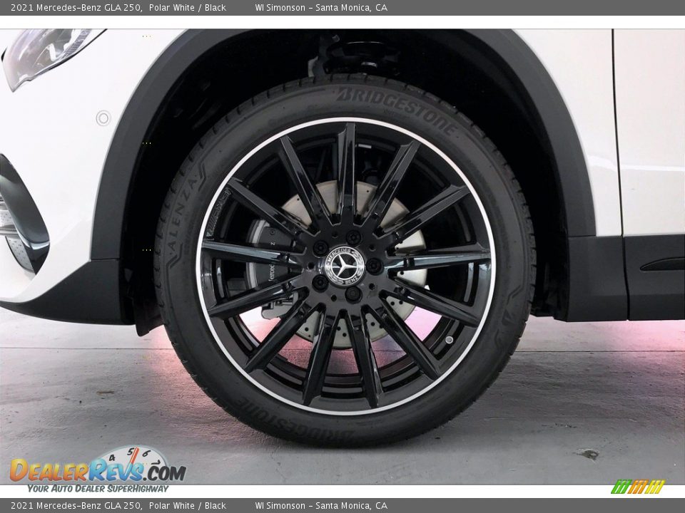 2021 Mercedes-Benz GLA 250 Polar White / Black Photo #9