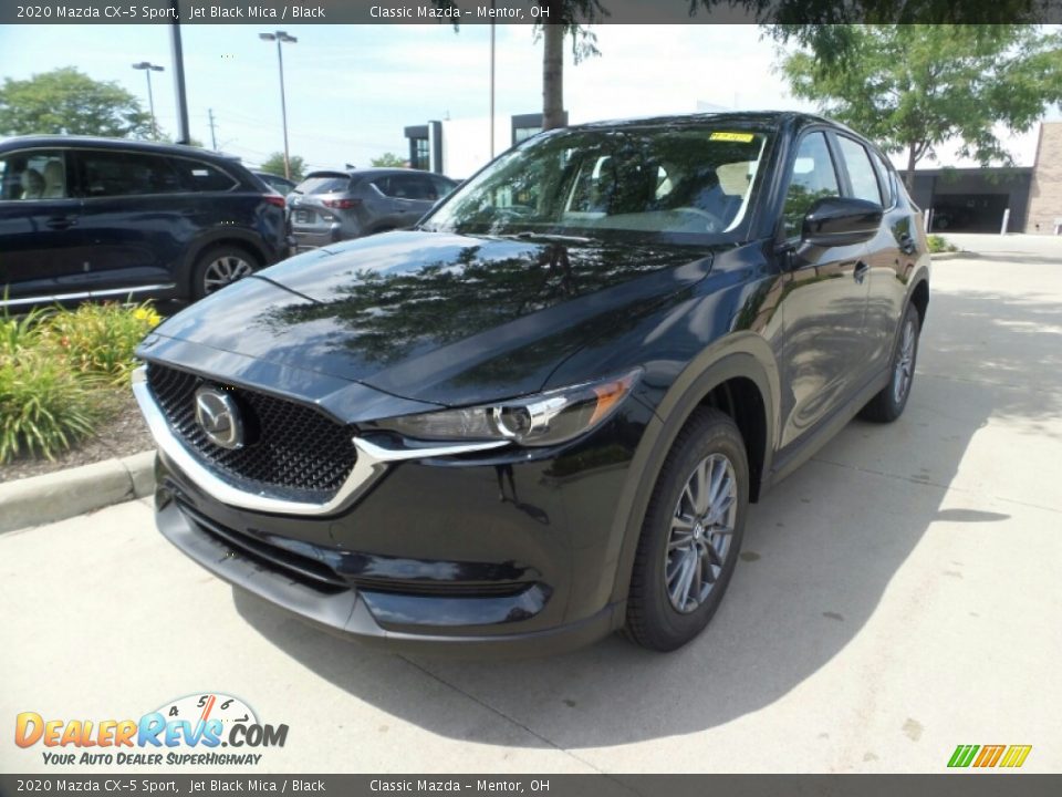 2020 Mazda CX-5 Sport Jet Black Mica / Black Photo #3