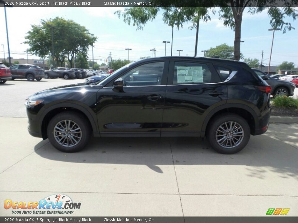 2020 Mazda CX-5 Sport Jet Black Mica / Black Photo #4