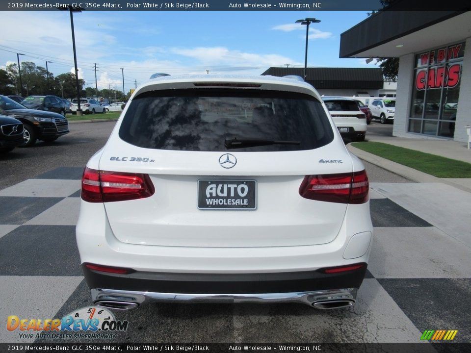 2019 Mercedes-Benz GLC 350e 4Matic Polar White / Silk Beige/Black Photo #4
