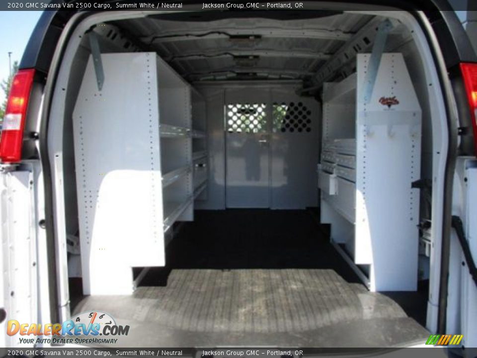 2020 GMC Savana Van 2500 Cargo Summit White / Neutral Photo #5