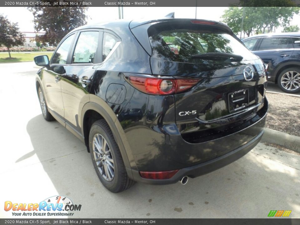 2020 Mazda CX-5 Sport Jet Black Mica / Black Photo #5
